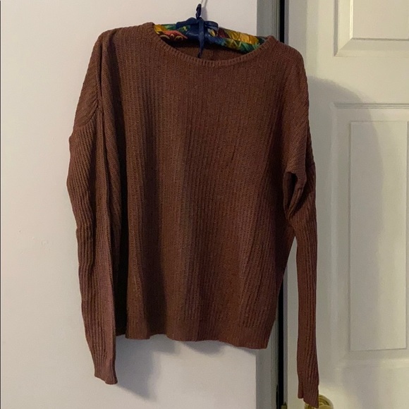 Brandy Melville Burgundy Sweater